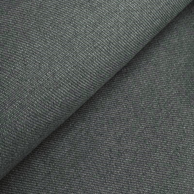 Dekostoff "Milano" uni soft coated - grau meliert (014)