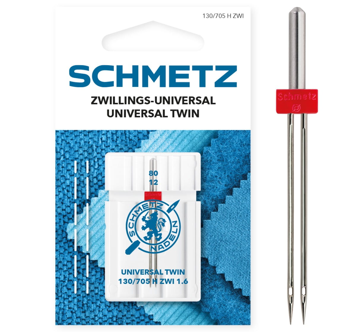 Schmetz Zwillingsnadel Universal 4,0/80 