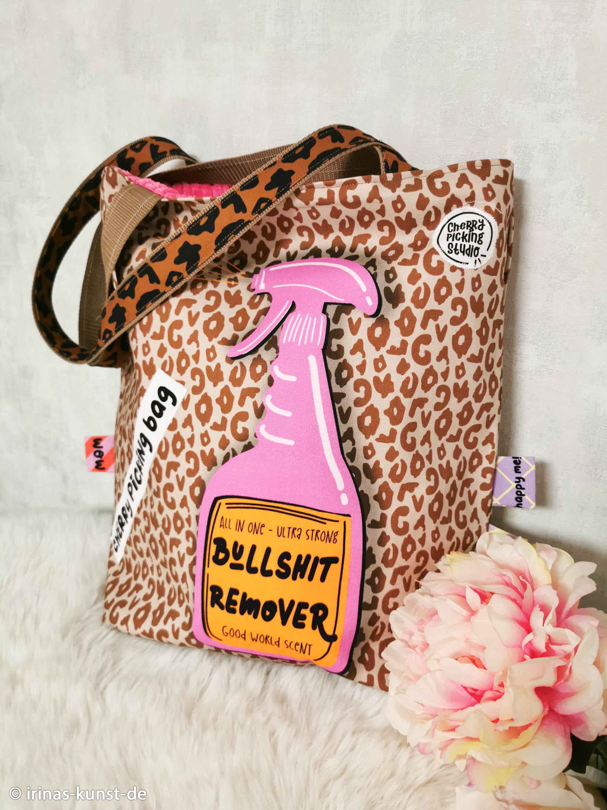 Canvas Panel "Cherry Picking Bag" Bullshit-Remover
