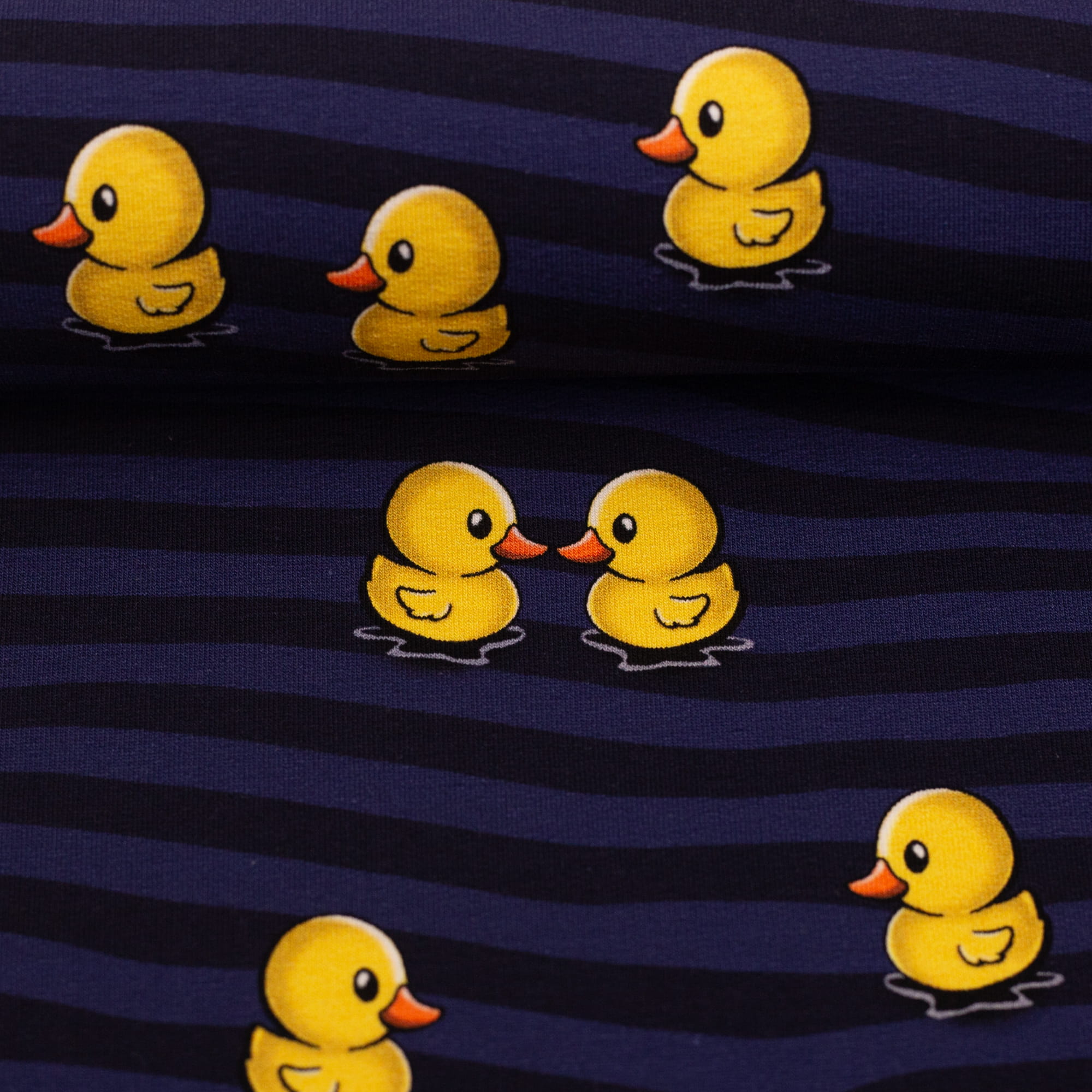 French Terry "What the Duck" mit kleinen Enten by Thorsten Berger