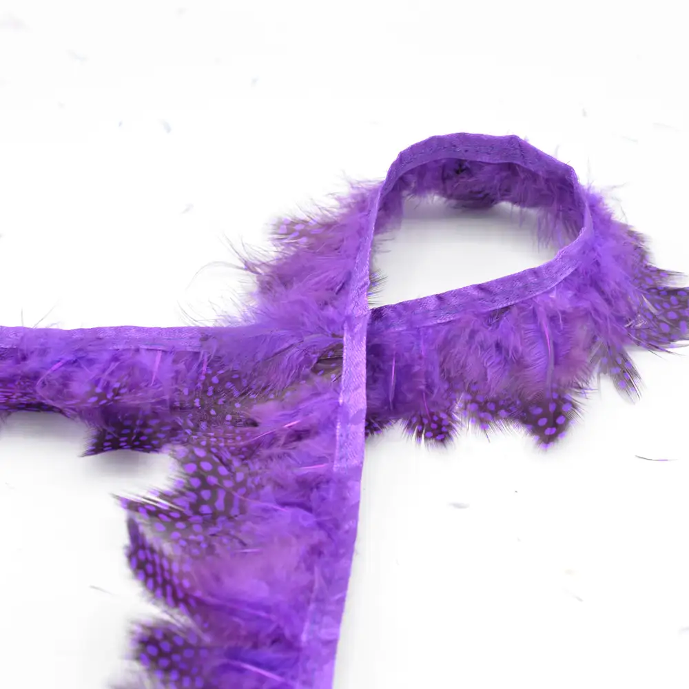 Feder Borte in lila (547) 60mm