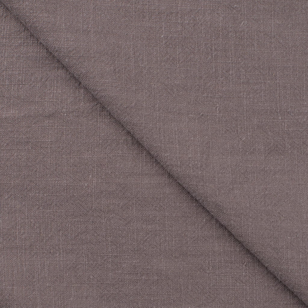 Stone washed Leinen uni grau (Q065)