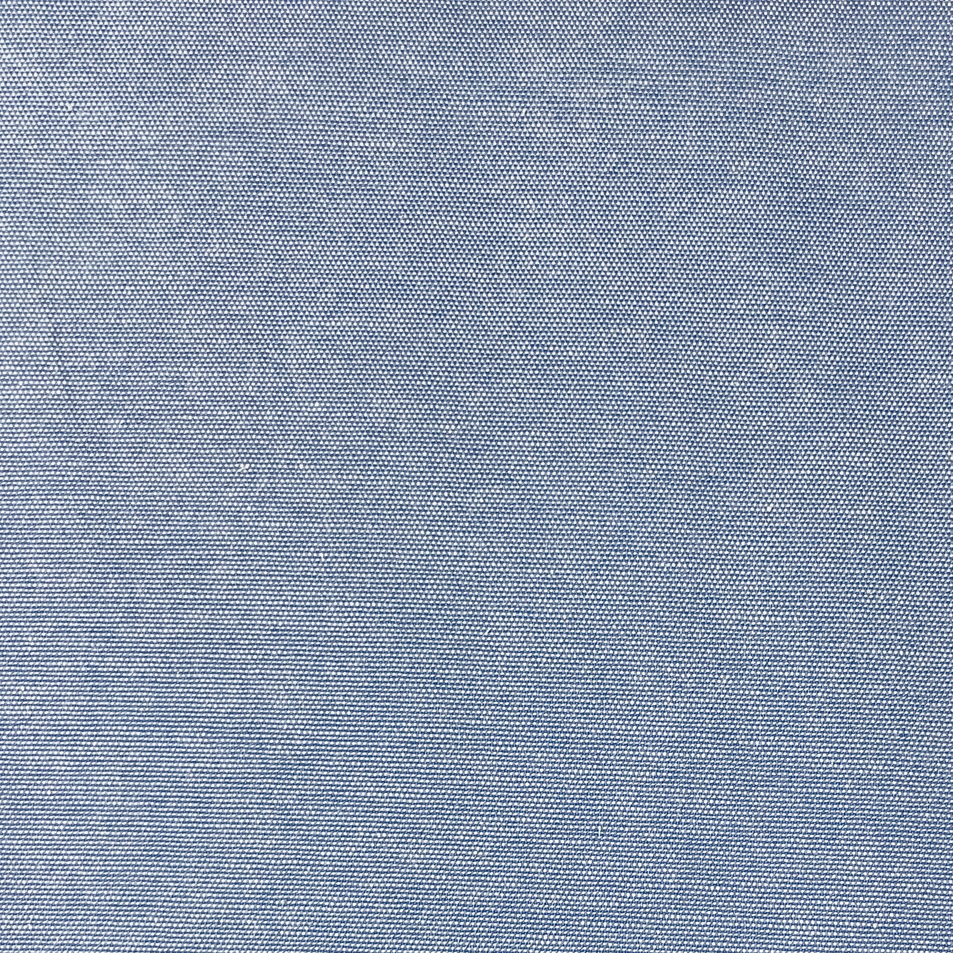 Chambray uni jeansblau