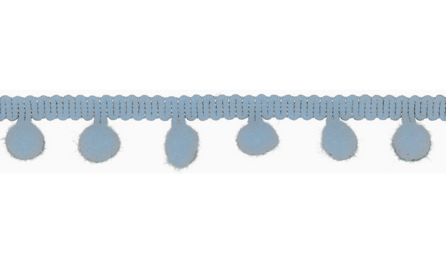 Pom Pom Borte in uni baby blue 10mm (500)
