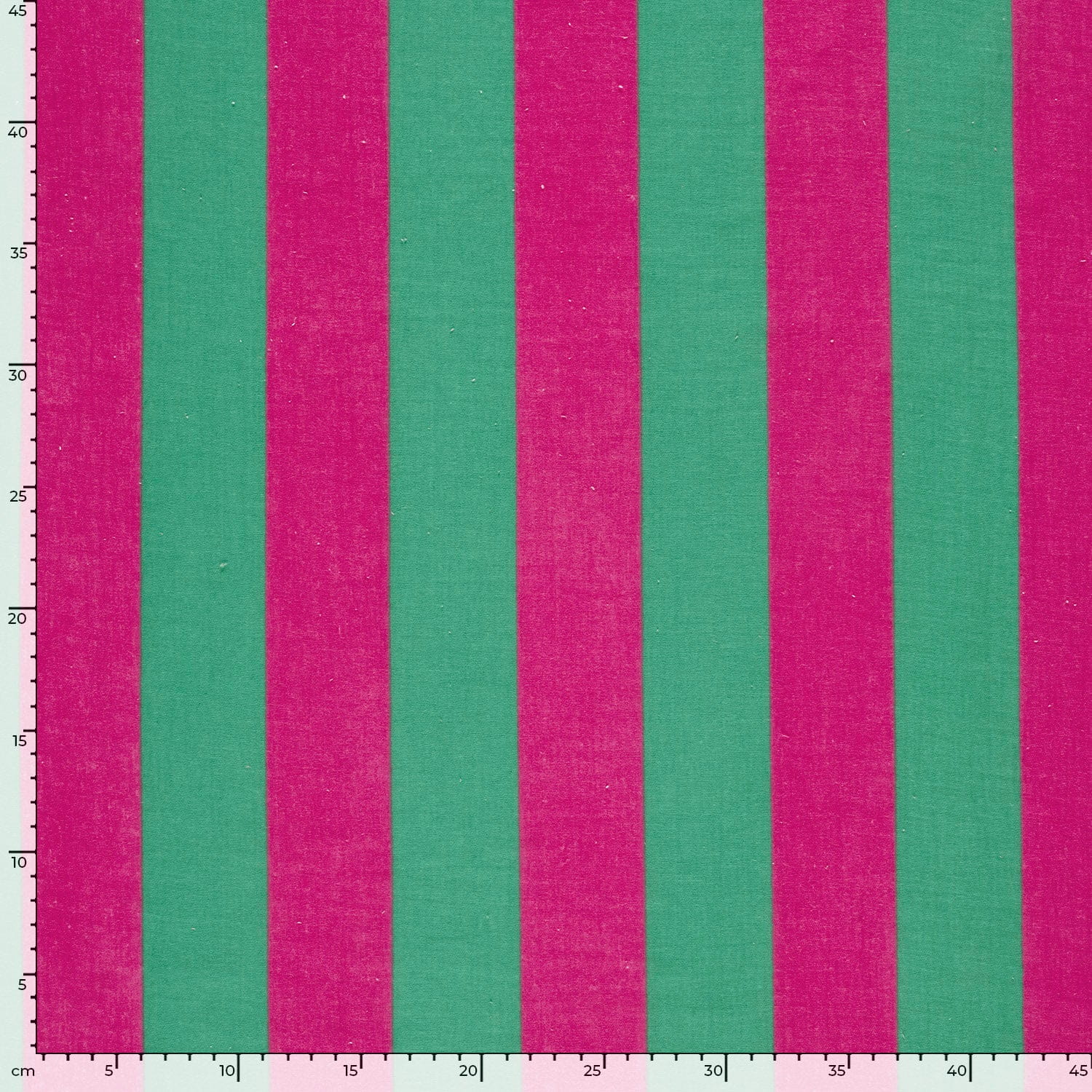 Baumwolle Double Gauze/ Musselin mit Blockstreifen - grün/pink (N024)