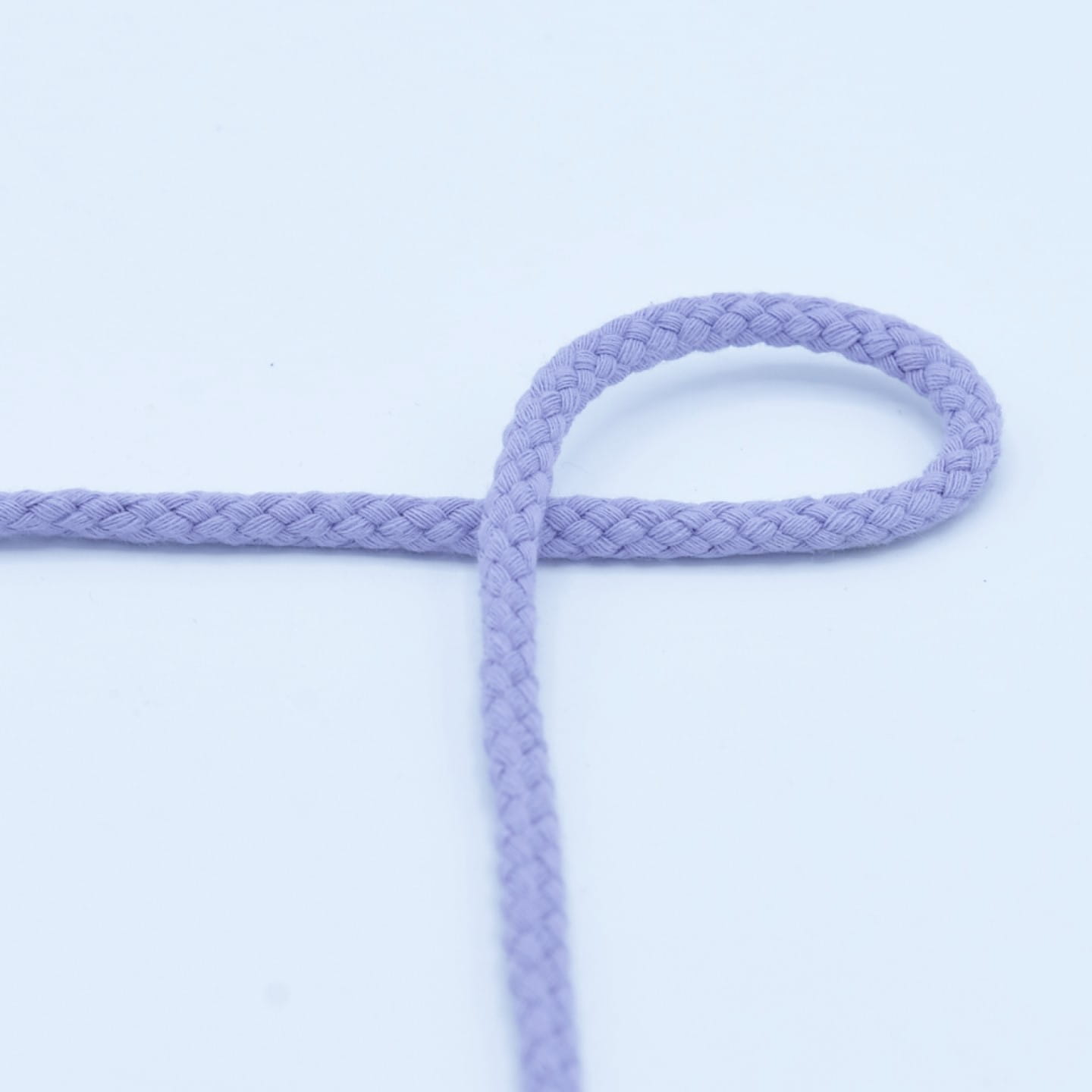 Kordel Baumwolle rund 6mm uni dusty lilac (430)      
