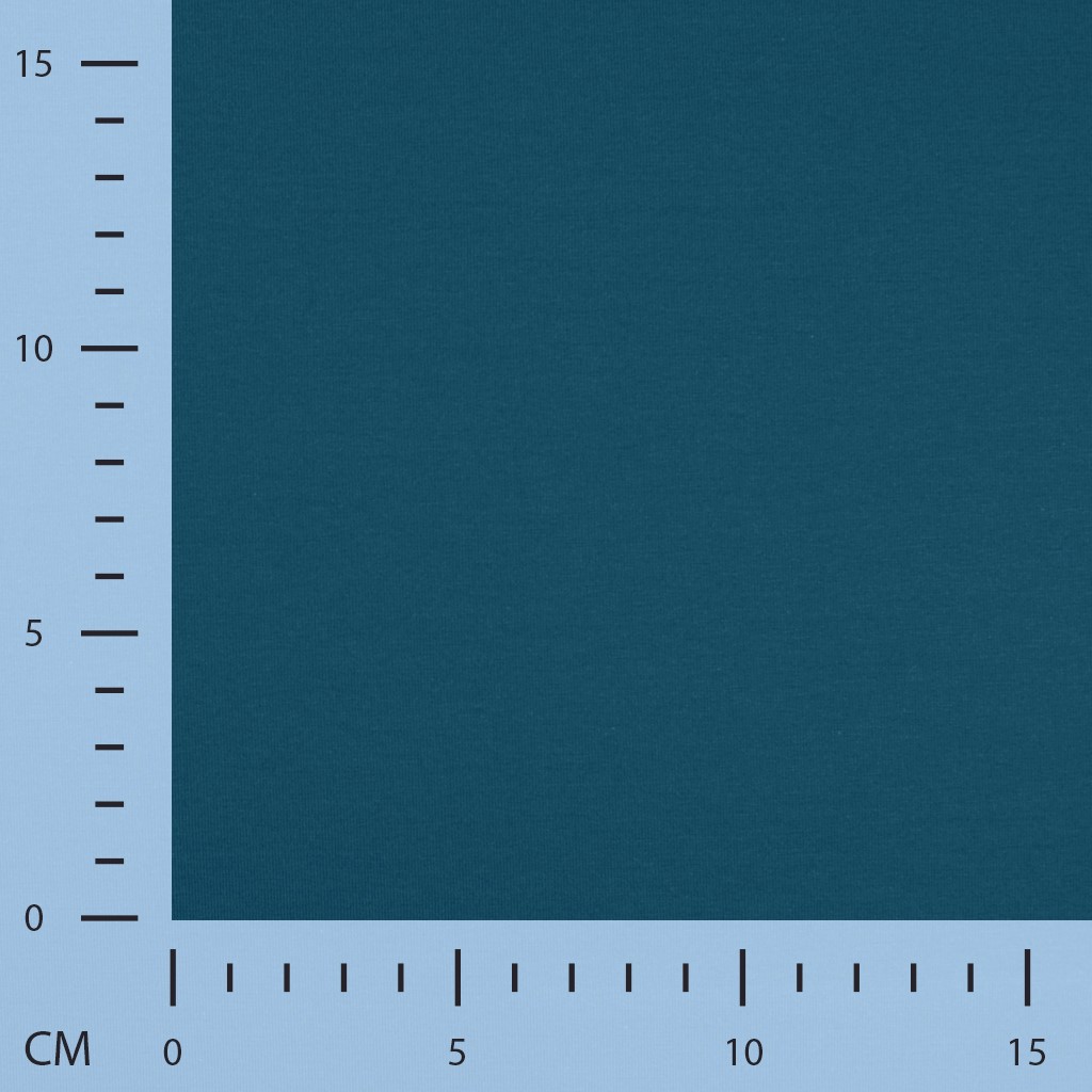Baumwolljersey Ben uni petrol (Q942)