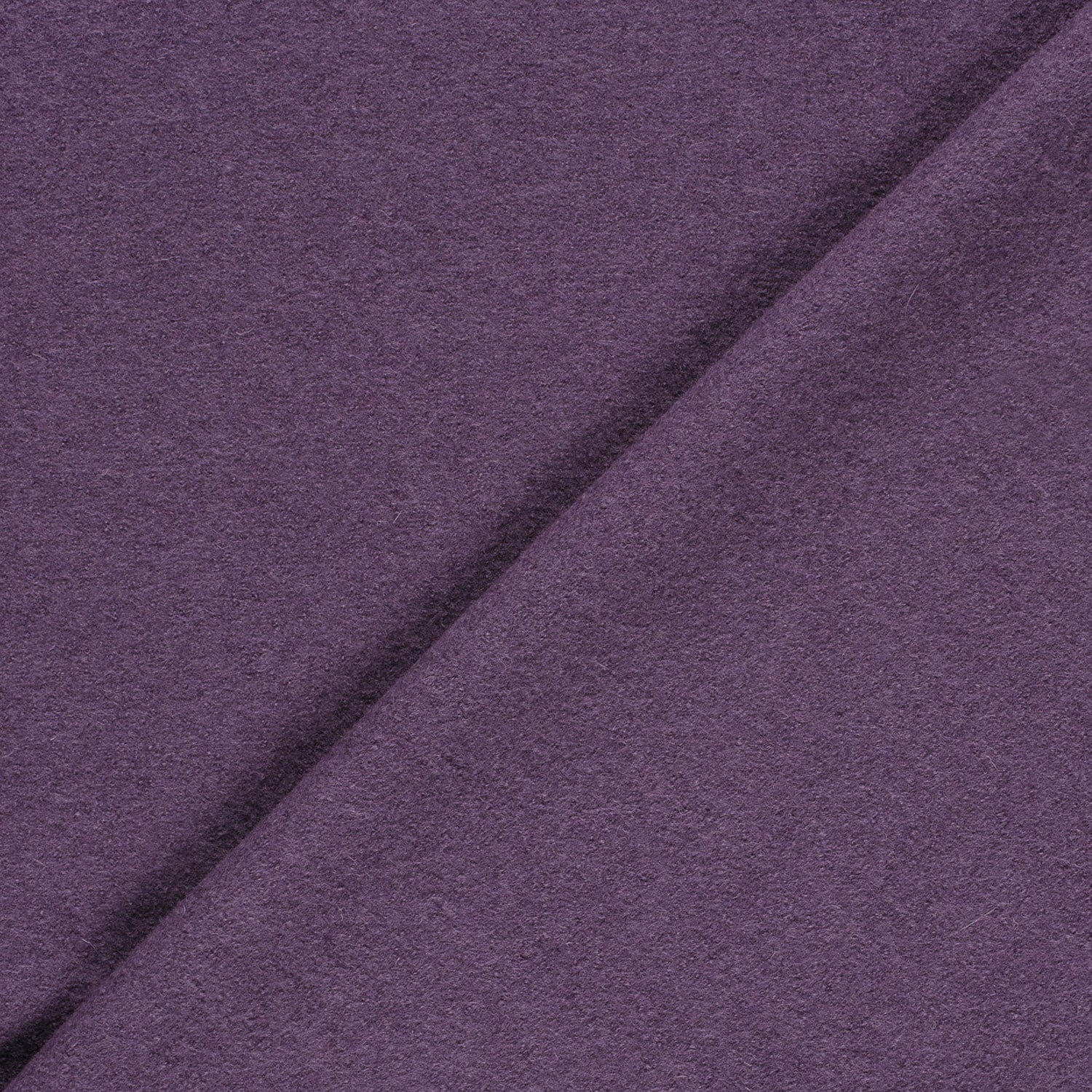 Woll-Walkloden Stoff uni aubergine (N146)
