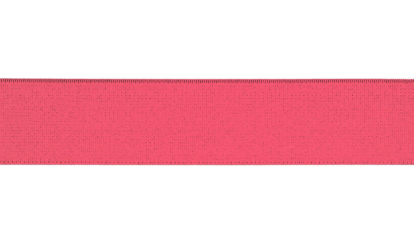 2m Gummiband 30mm uni neon pink (594)   