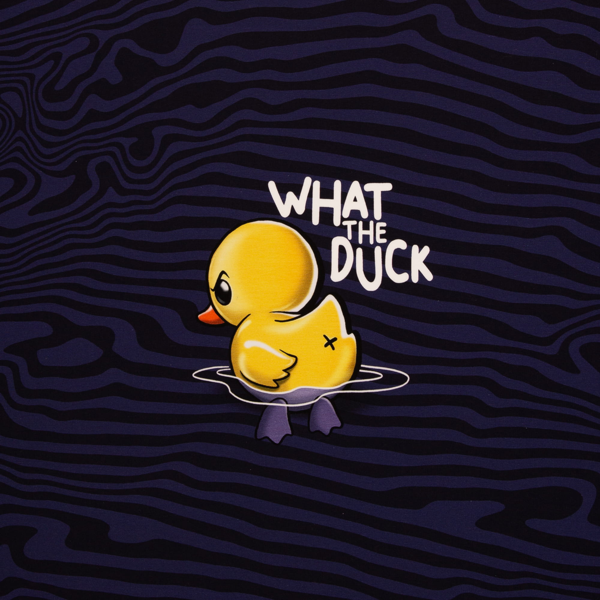 French Terry Panel "What the Duck" by Thorsten Berger 
