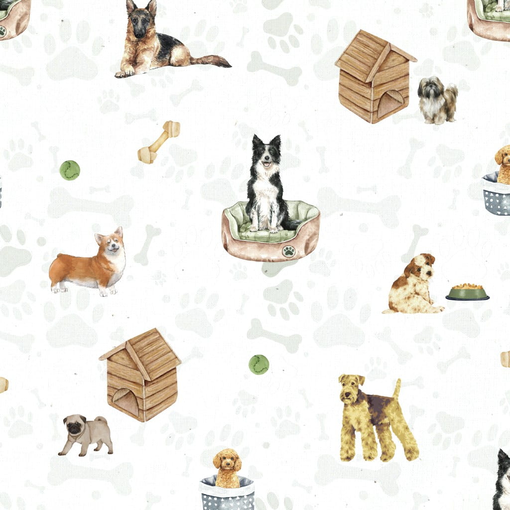 Stoffe online kaufen Baumwollstoff Digital mit verschiedenen