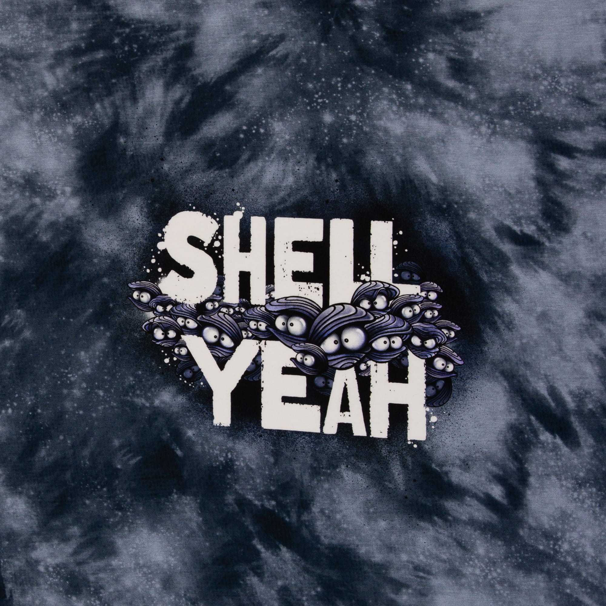 Baumwolljersey Panel "Mussel Mo" by Thorsten Berger