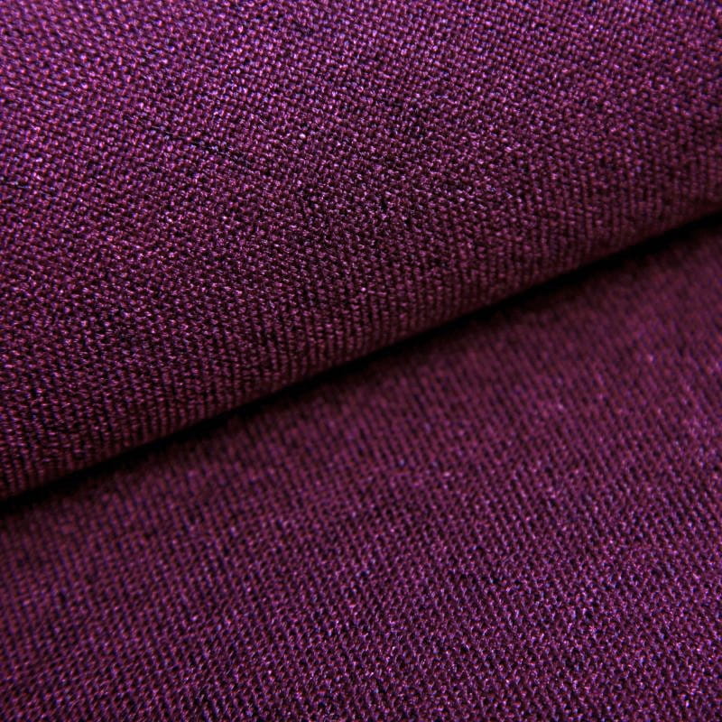 Canvas uni "Italian Melange" - beere (010)  