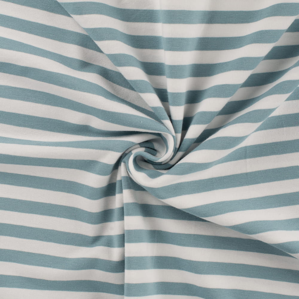 dusty aqua/weiß (023)