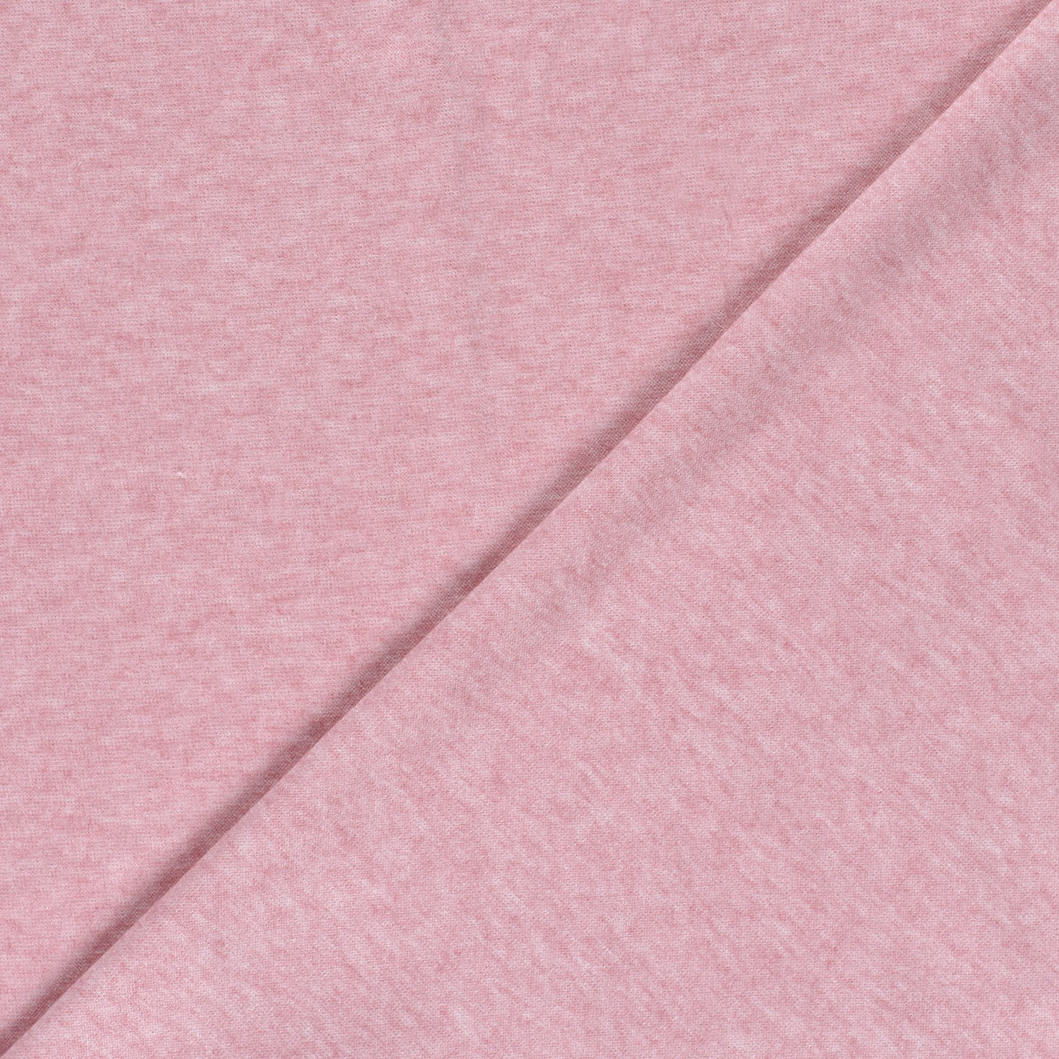 Viskosestrick "Amy" uni rosa melange (N013)