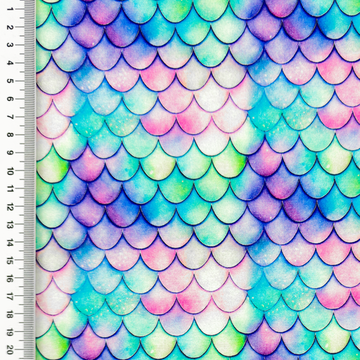 Digitaljersey "Arielle" mit Meerjungfrauen-Schuppen - mint/lila/rosa Digitaljersey "Arielle" mit Meerjungfrauen-Schuppen - mint/lila/rosa