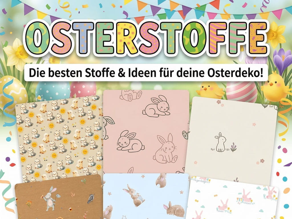 Osterdeko: Die besten Stoffe und Stoffideen für Ostern