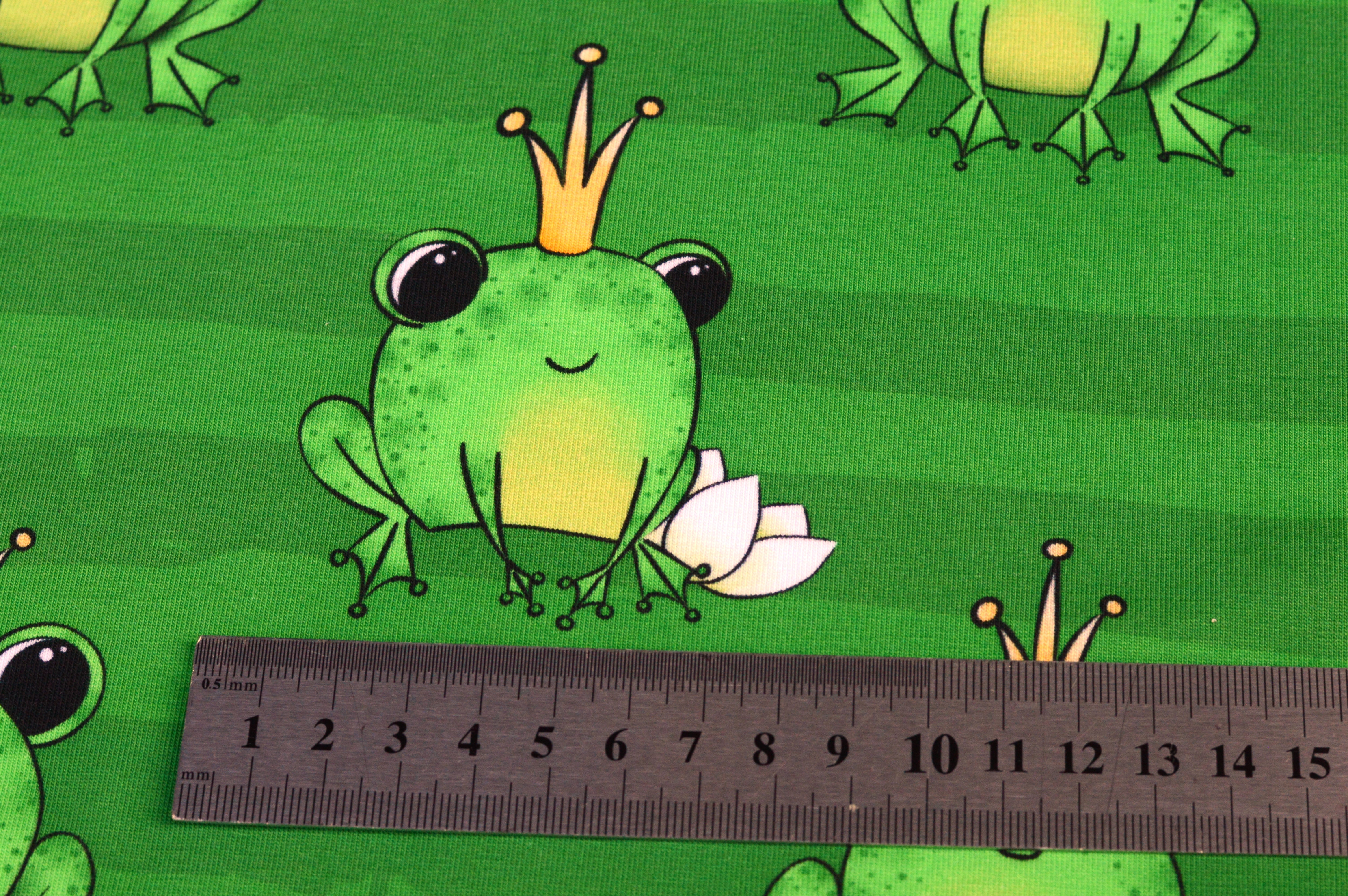 Digitaljersey Eigenproduktion "König Kalle" der Froschkönig - grün gestreift