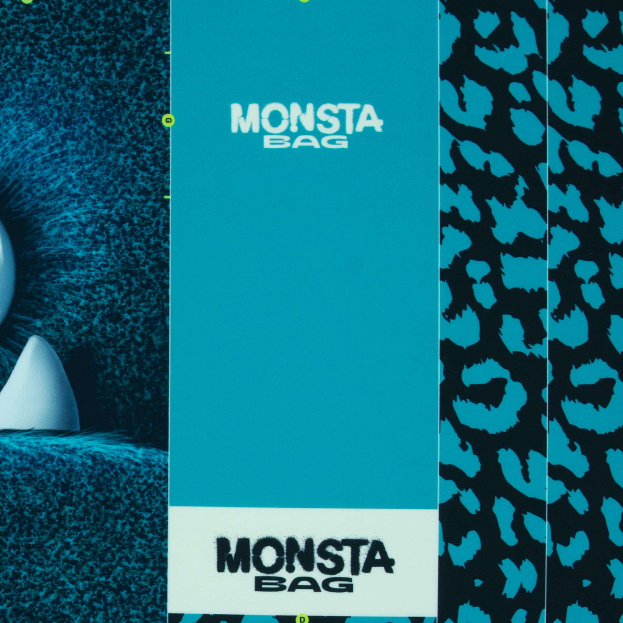 Taschen Panel "Monsta Bags" by Thorsten Berger - petrol