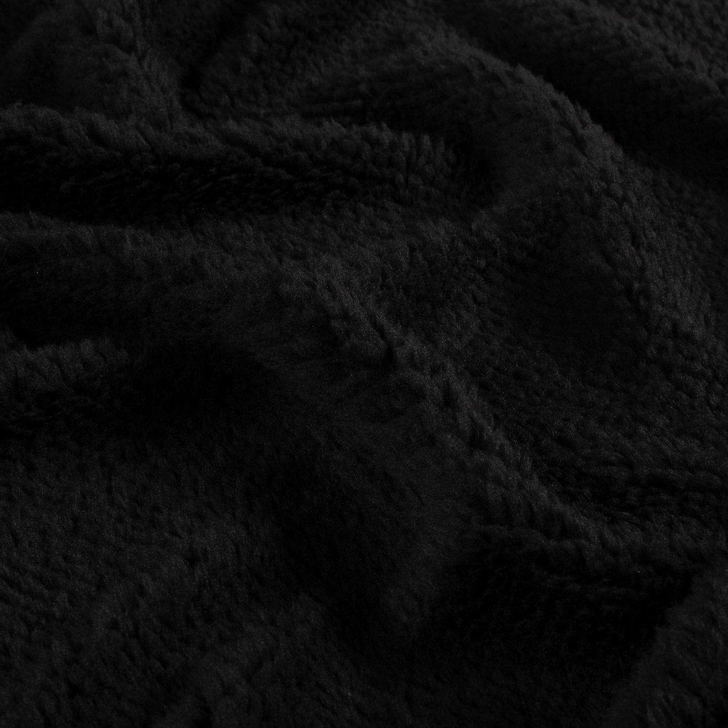 Teddystoff uni schwarz (299)