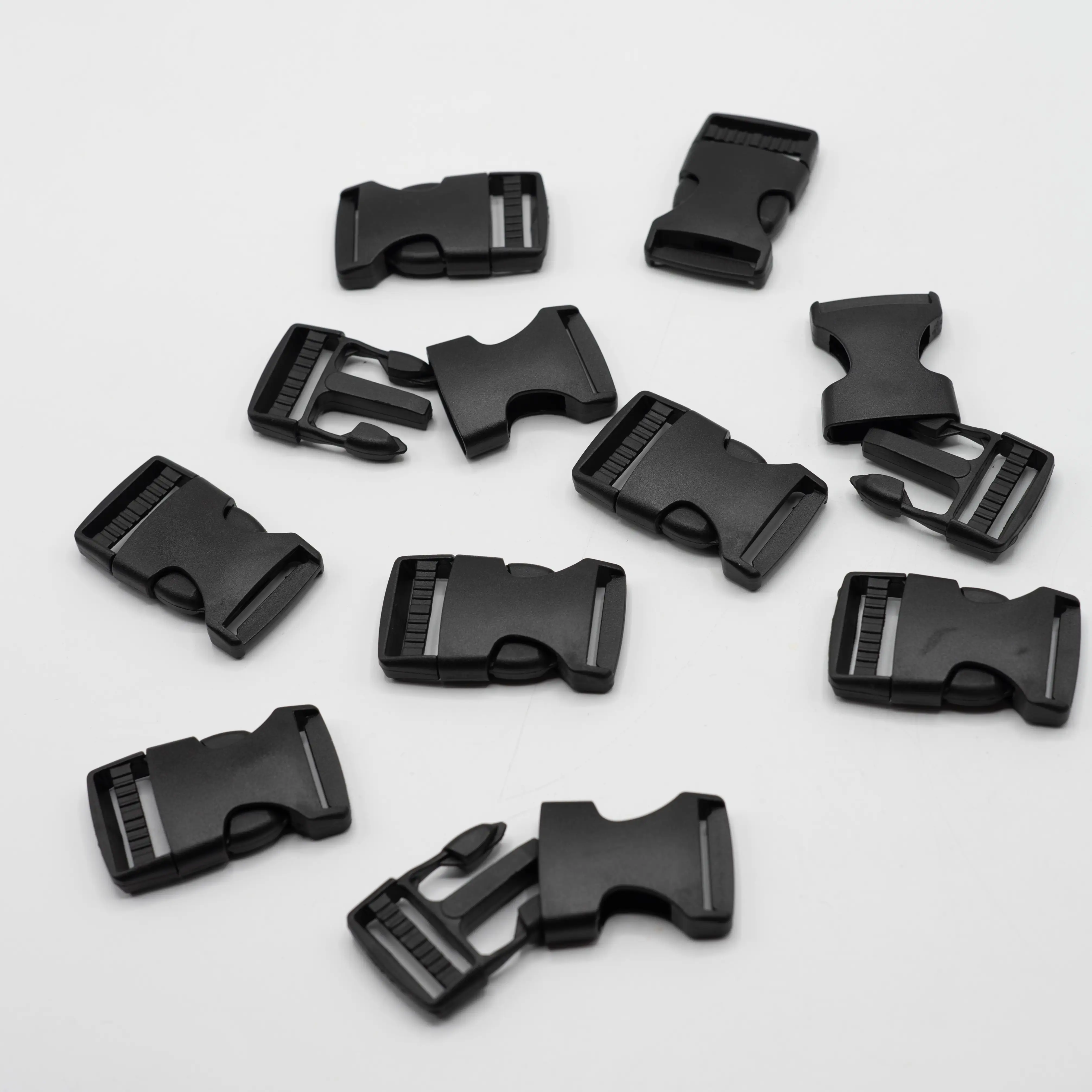 Steckschnalle 25mm schwarz 