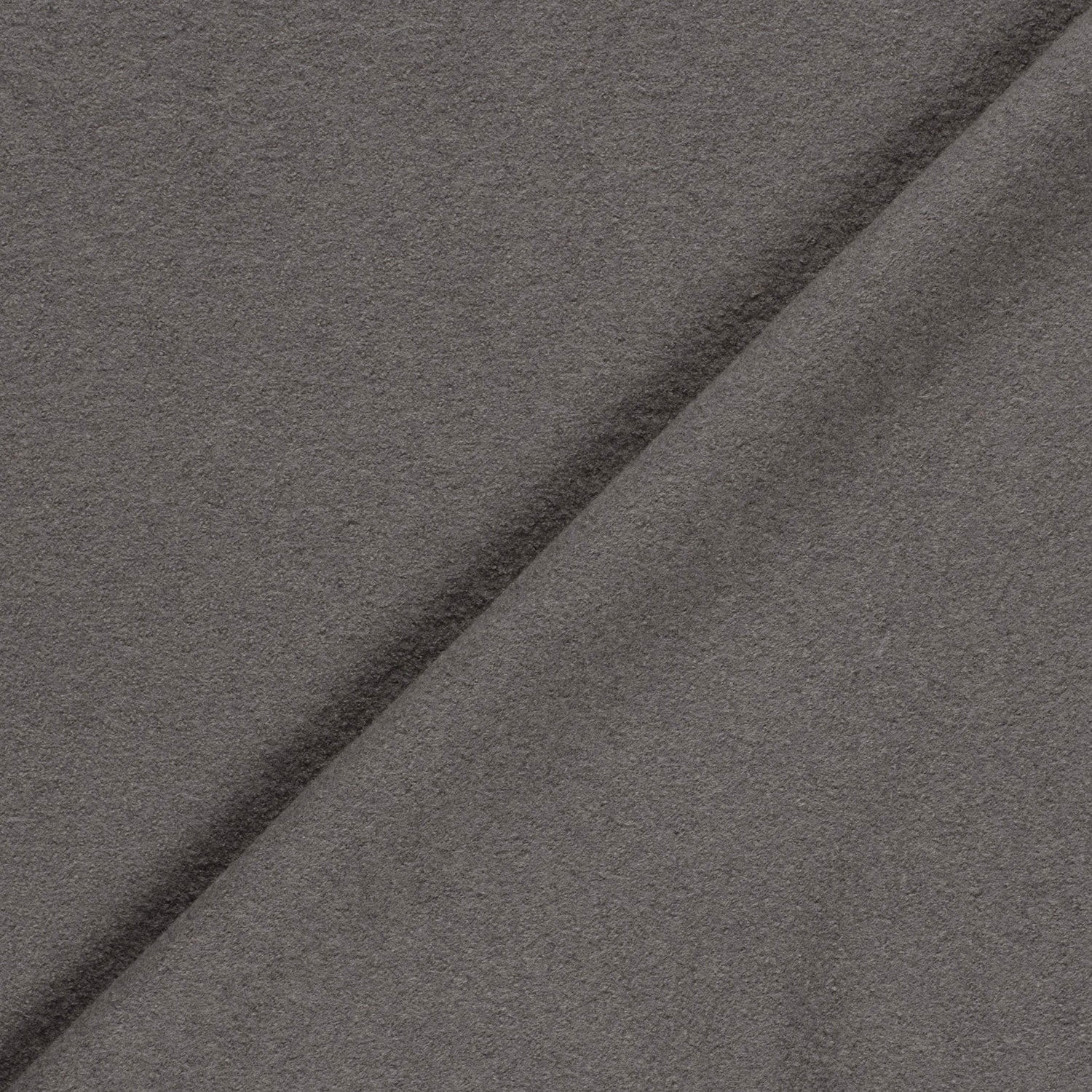 Woll-Walkloden Stoff uni taupe-grau (N254)
