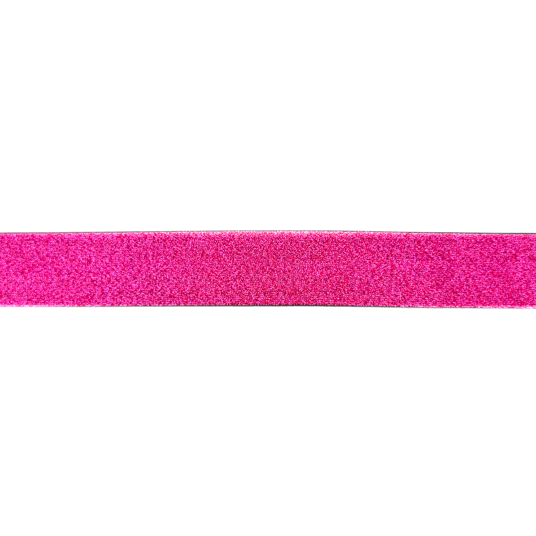 Gummiband 40mm PINK LUREX (1049)