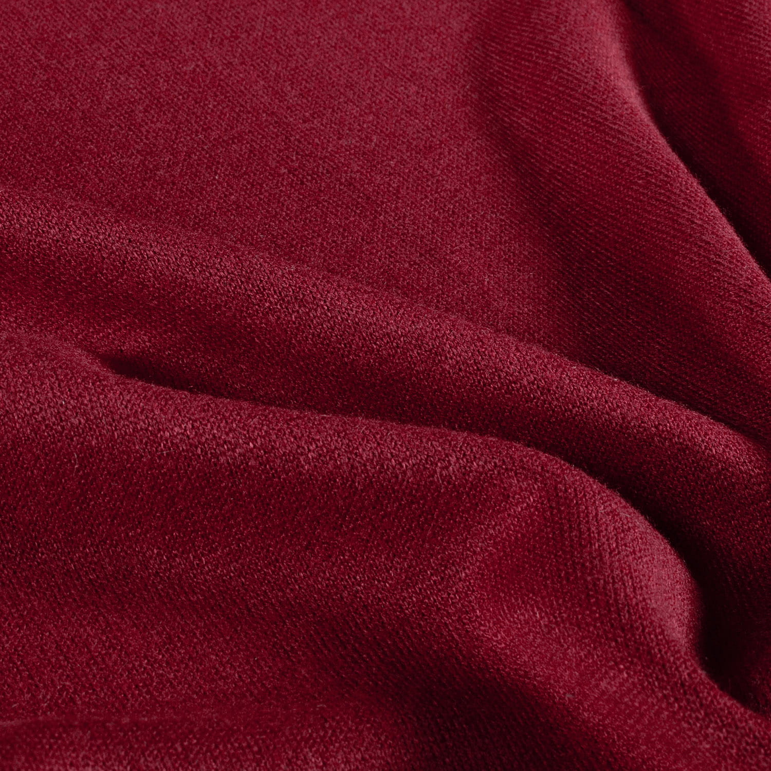 Viskosestrick "Amy" uni bordeaux (N018)
