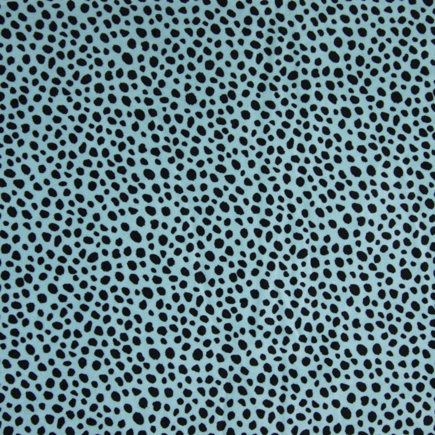 Nicki dusty mint mit schwarzen Dots  Nicki dusty mint mit schwarzen Dots