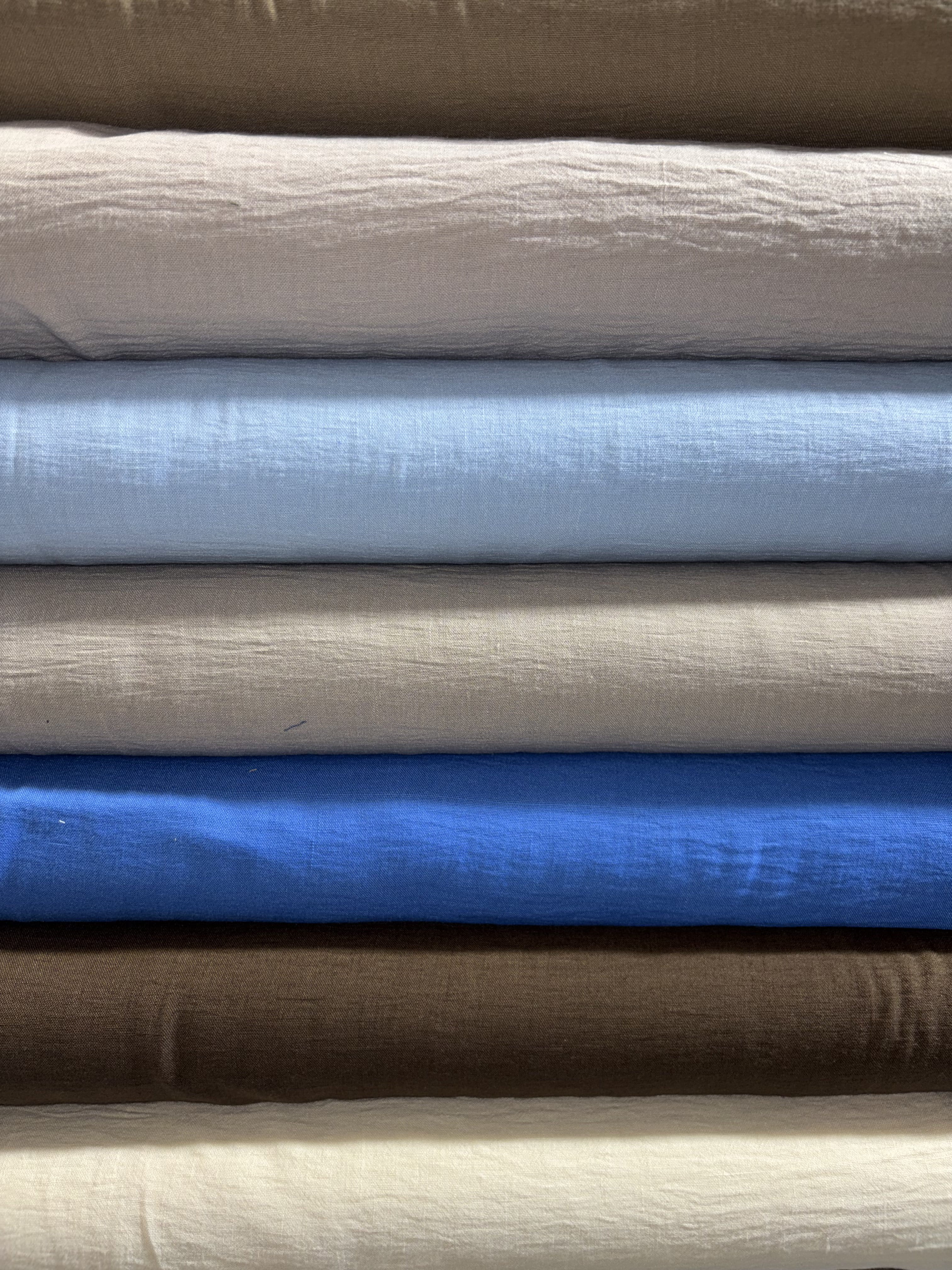 "Fancy" Leinenlook uni 