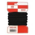 Rote Karte 5m Gummi 8mm in schwarz extra weich