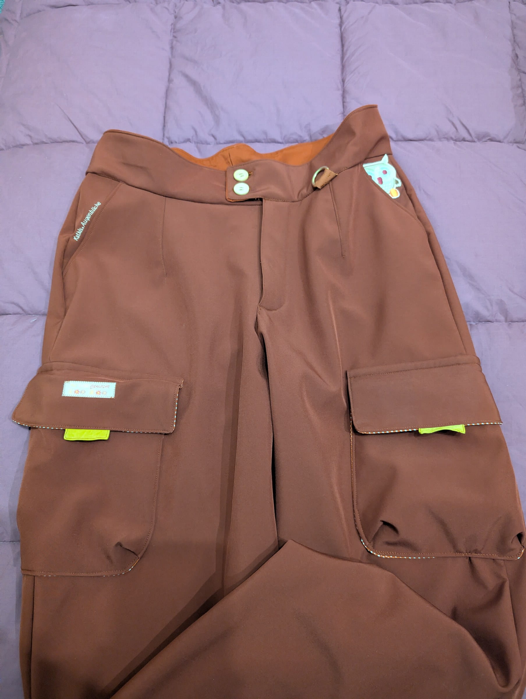 Projekt aus der Monsterbande: Damen Softshellwanderhose