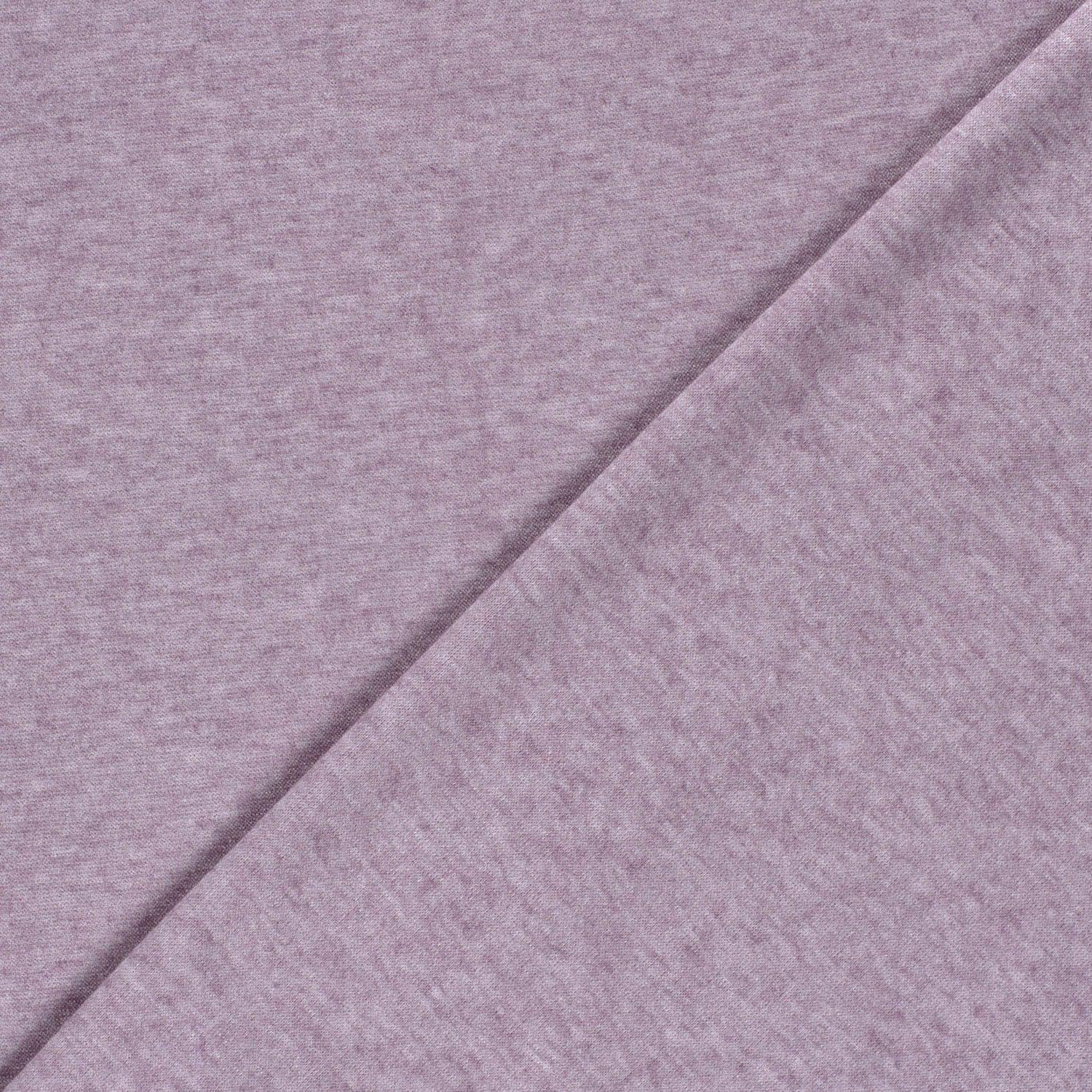 Viskosestrick "Amy" uni mauve melange (N043)