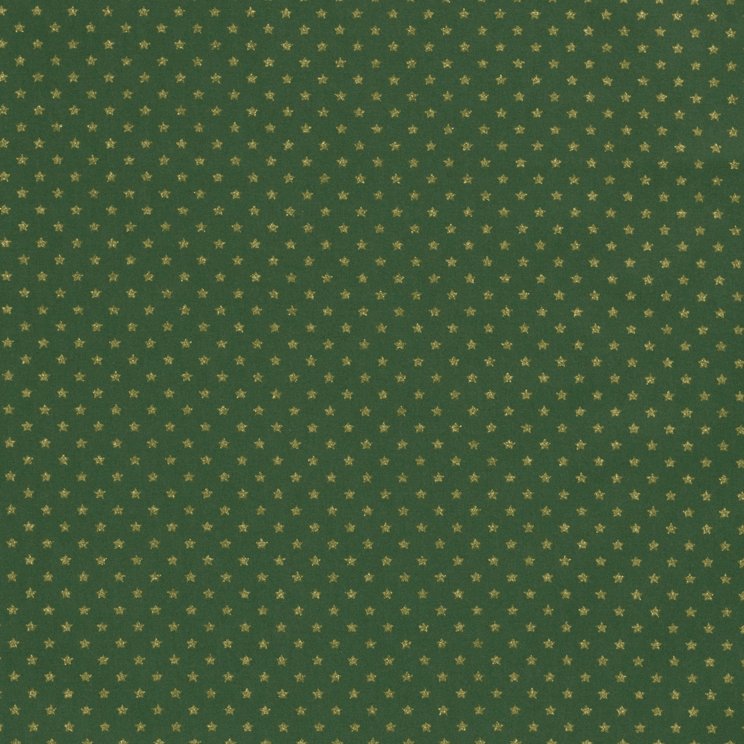 Baumwollstoff mit Sternen - grün (N025)