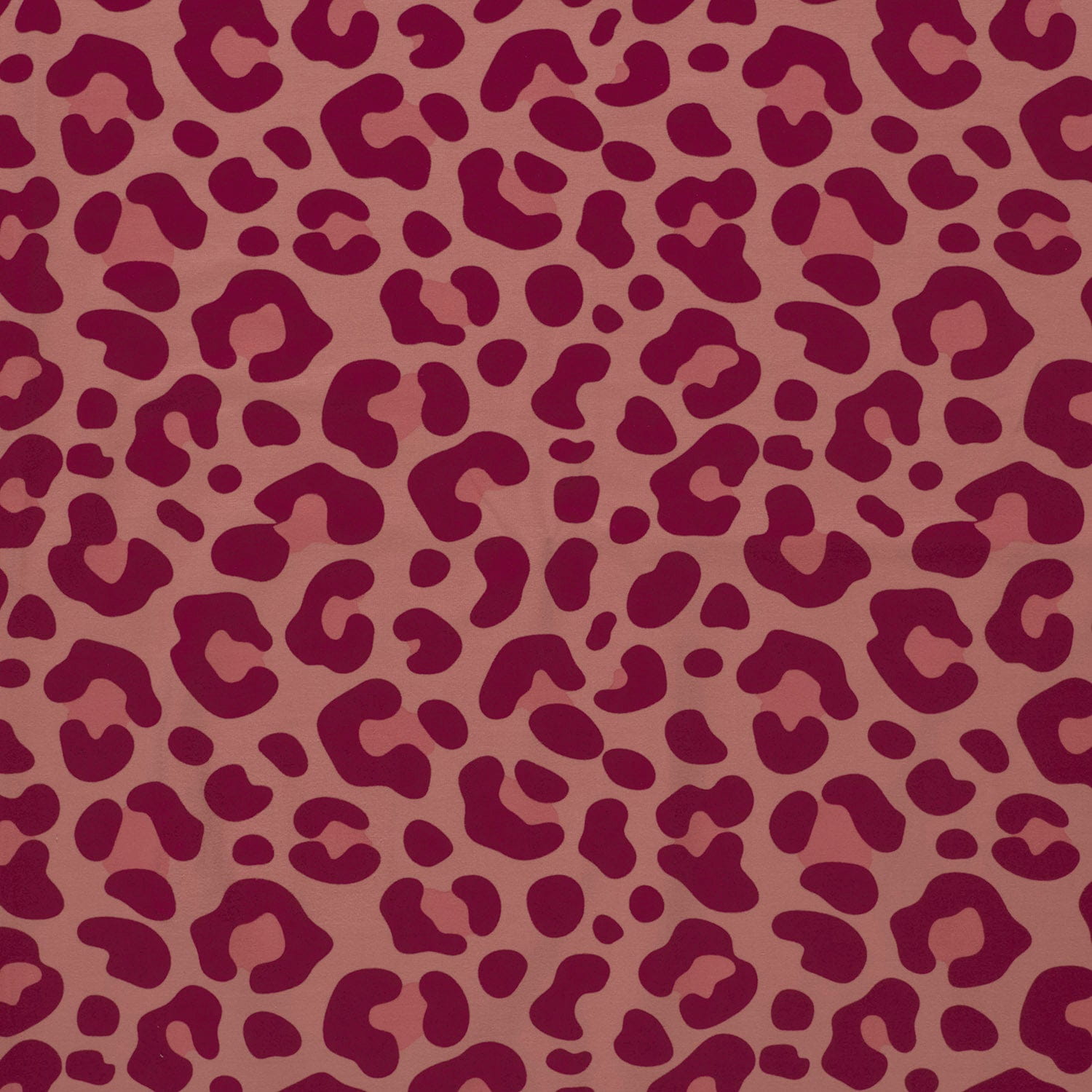 Baumwolljersey mit großem Leopardenmuster - altrosa (N014)