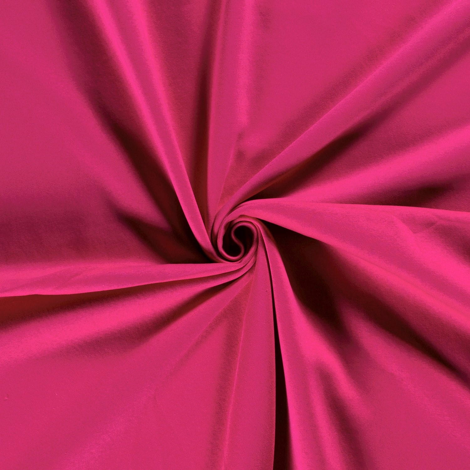 0,90m Reststück  Sweatstoff Knut uni dunkelpink (N016)