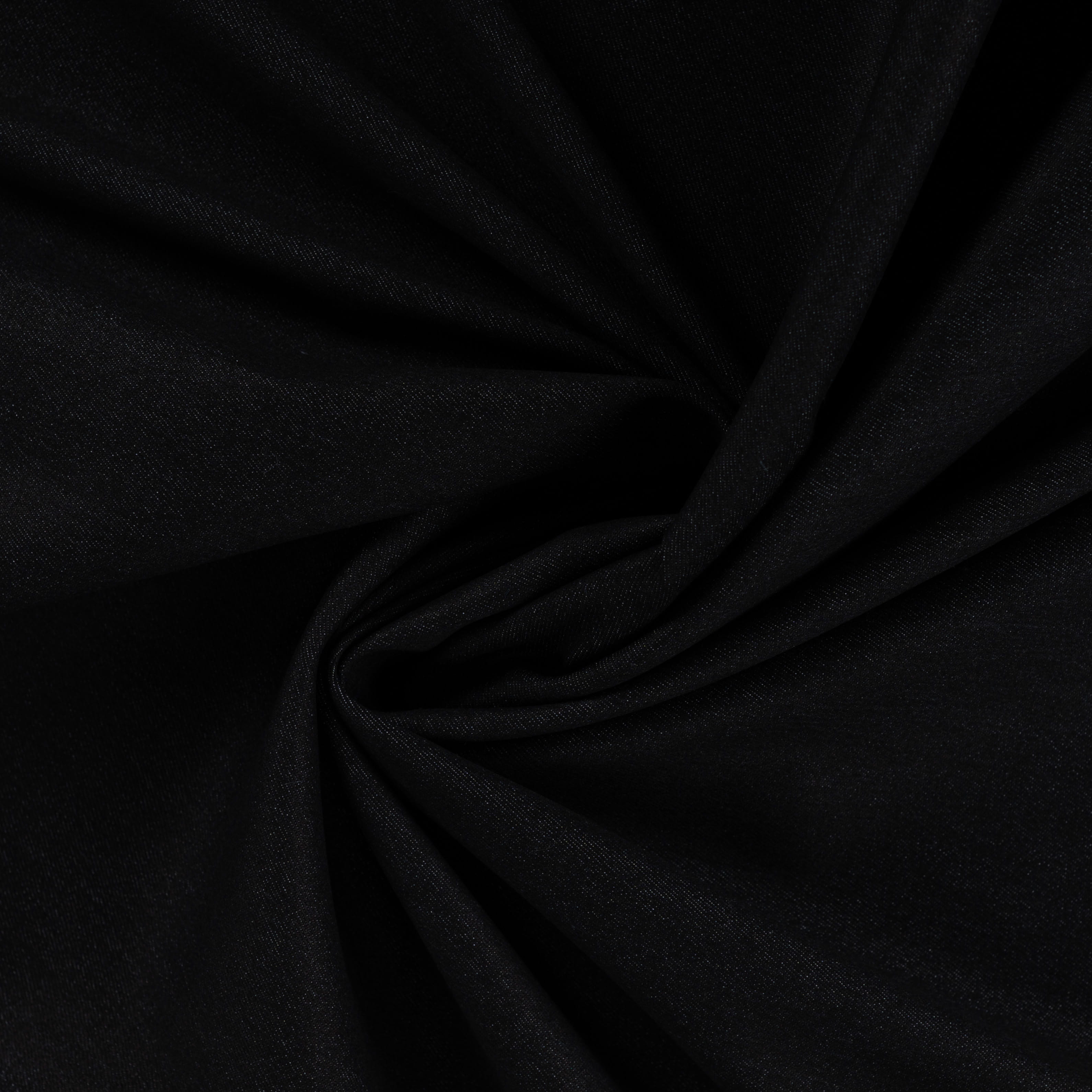 Denim Stretch 8,5 oz "enzyme washed" uni black water (Q069)
