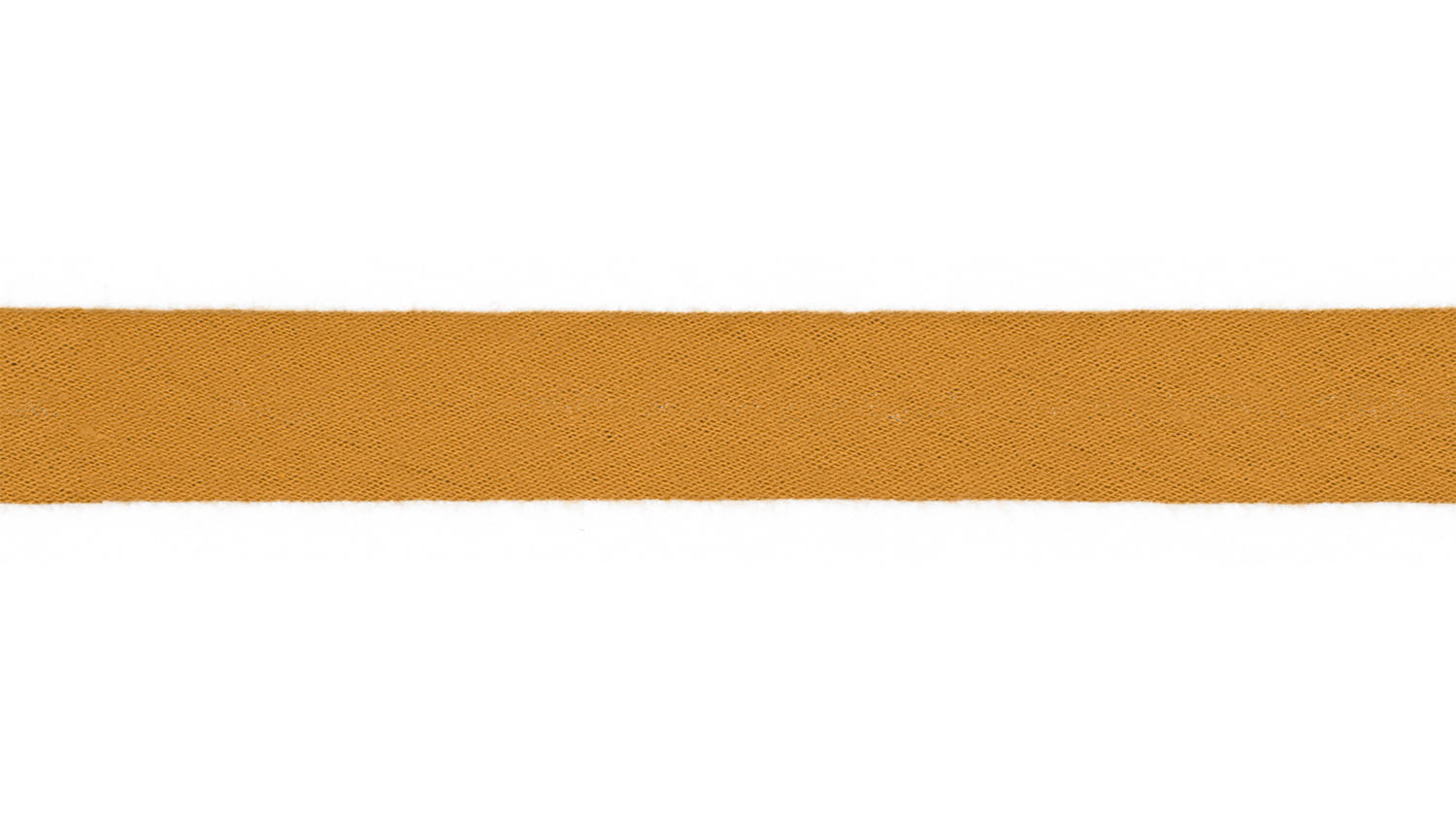 Schrägband Musselin uni ocker (033)     