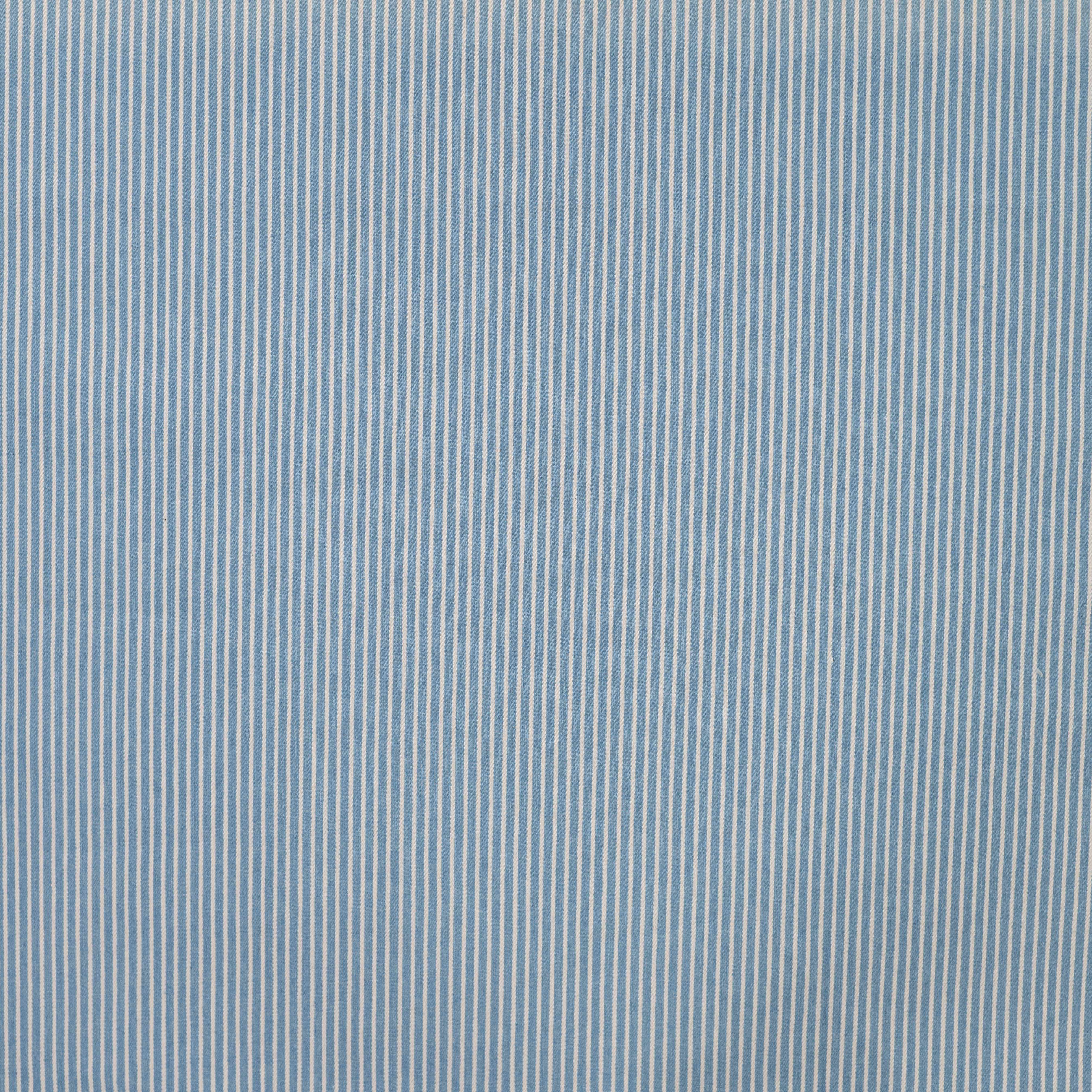 Jeansstoff Yarn Dyed gestreift - light denim (Q920)
