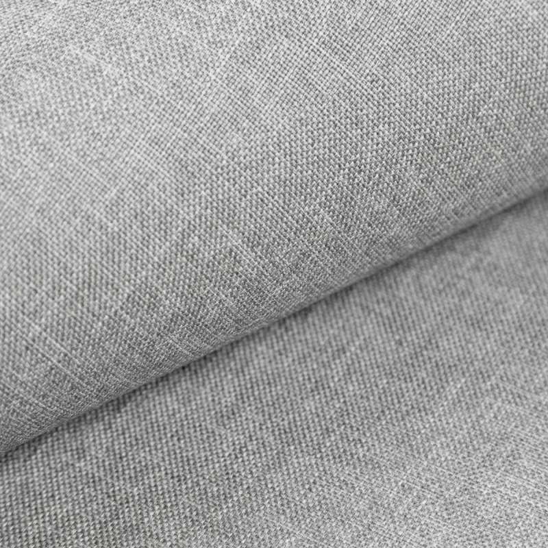 Canvas "Theo" uni meliert mit Imprägnierung - hellgrau meliert (032)