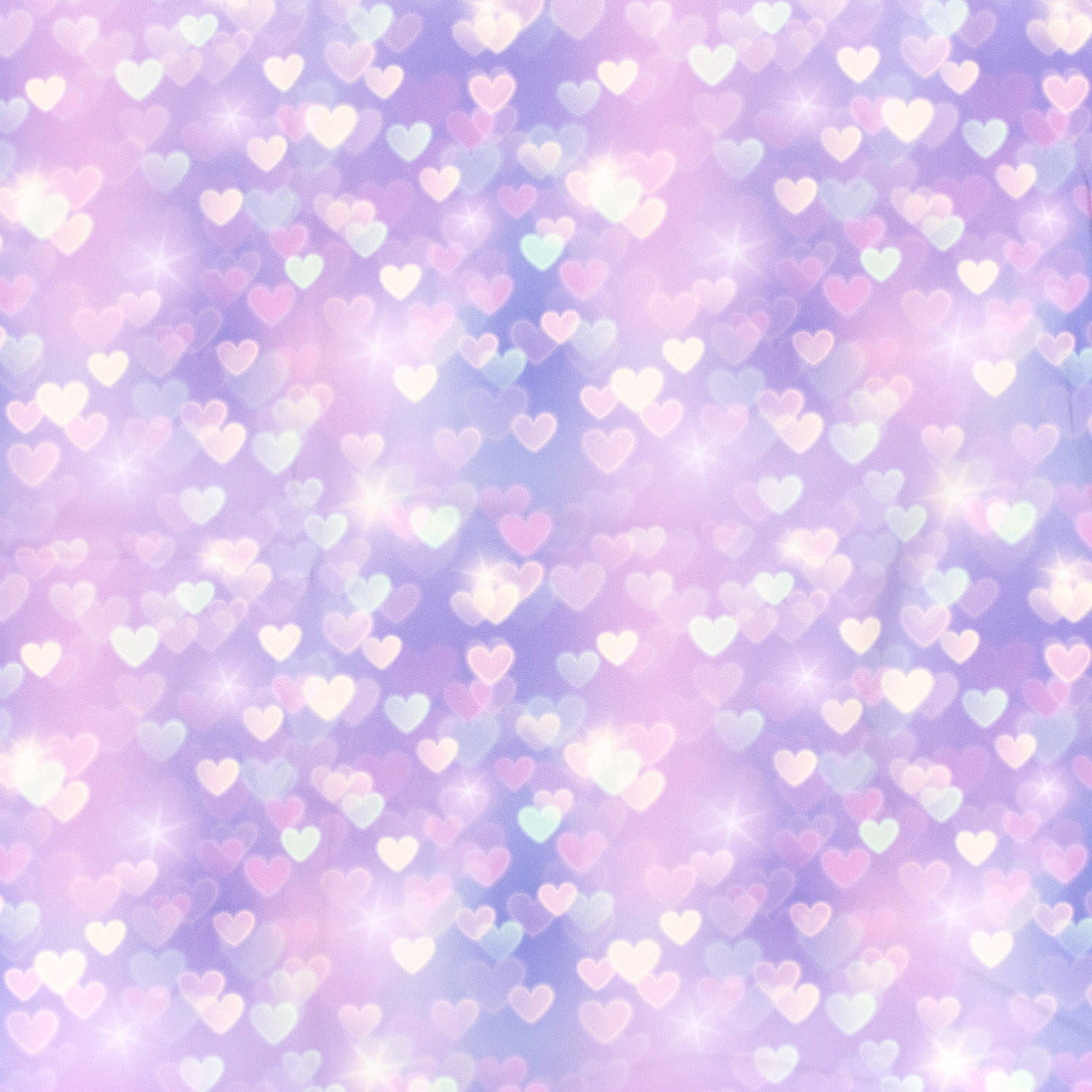 Softshell Digital mit Herzen und Glitzeroptik - flieder/rosa Softshell Digital mit Herzen und Glitzeroptik - flieder/rosa