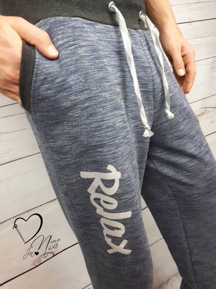Papierschnittmuster Jogginghose Chris für Herren 2XS - 4XL von Fadenkäfer