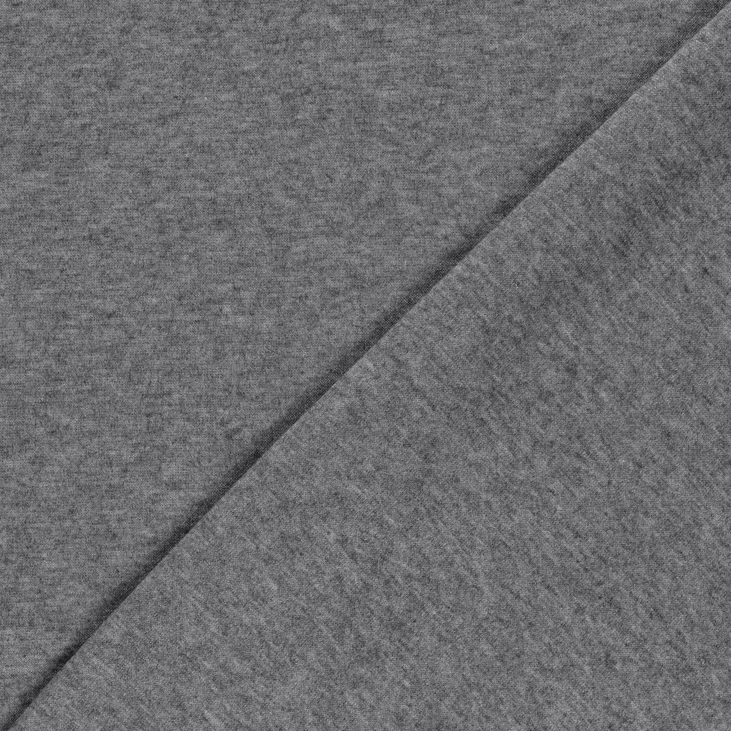 Viskosestrick "Amy" uni grau melange (N063)