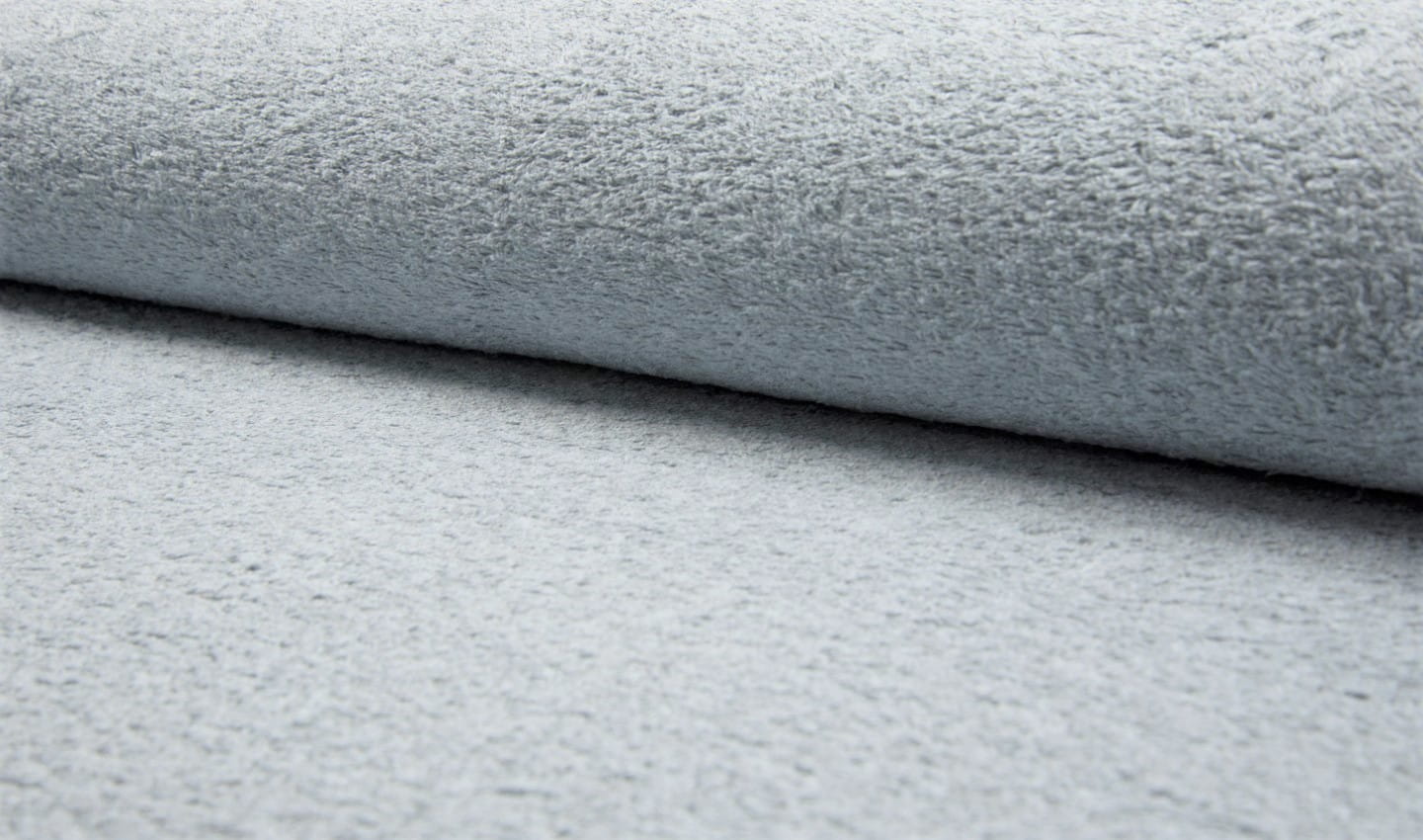 Frotteestoff uni silver