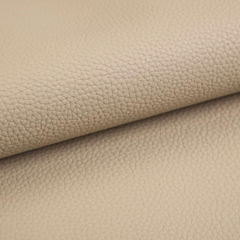 Kunstleder mit feiner Struktur - beige (008)