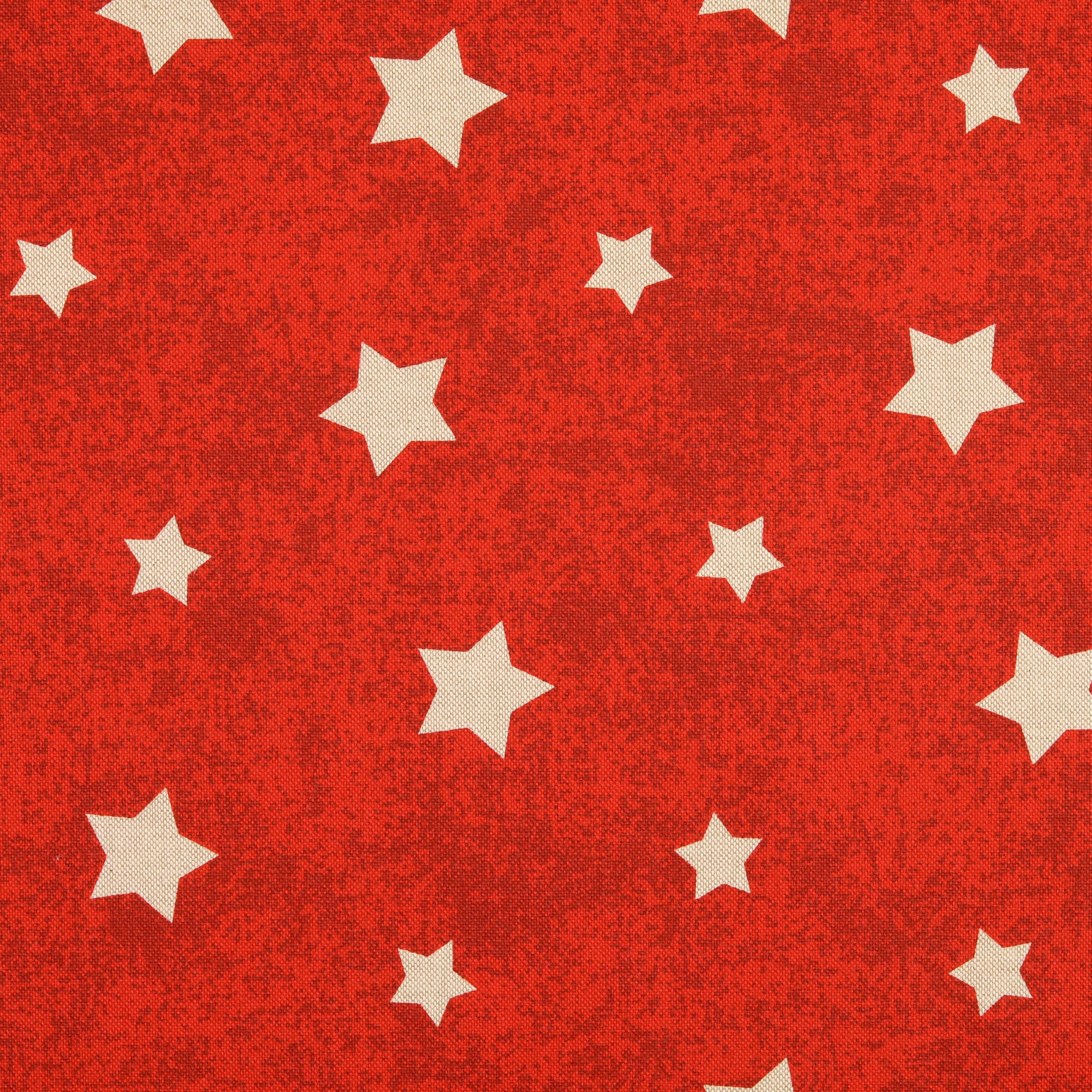 Halb-Panama „Stars" Rot - rot (N011)