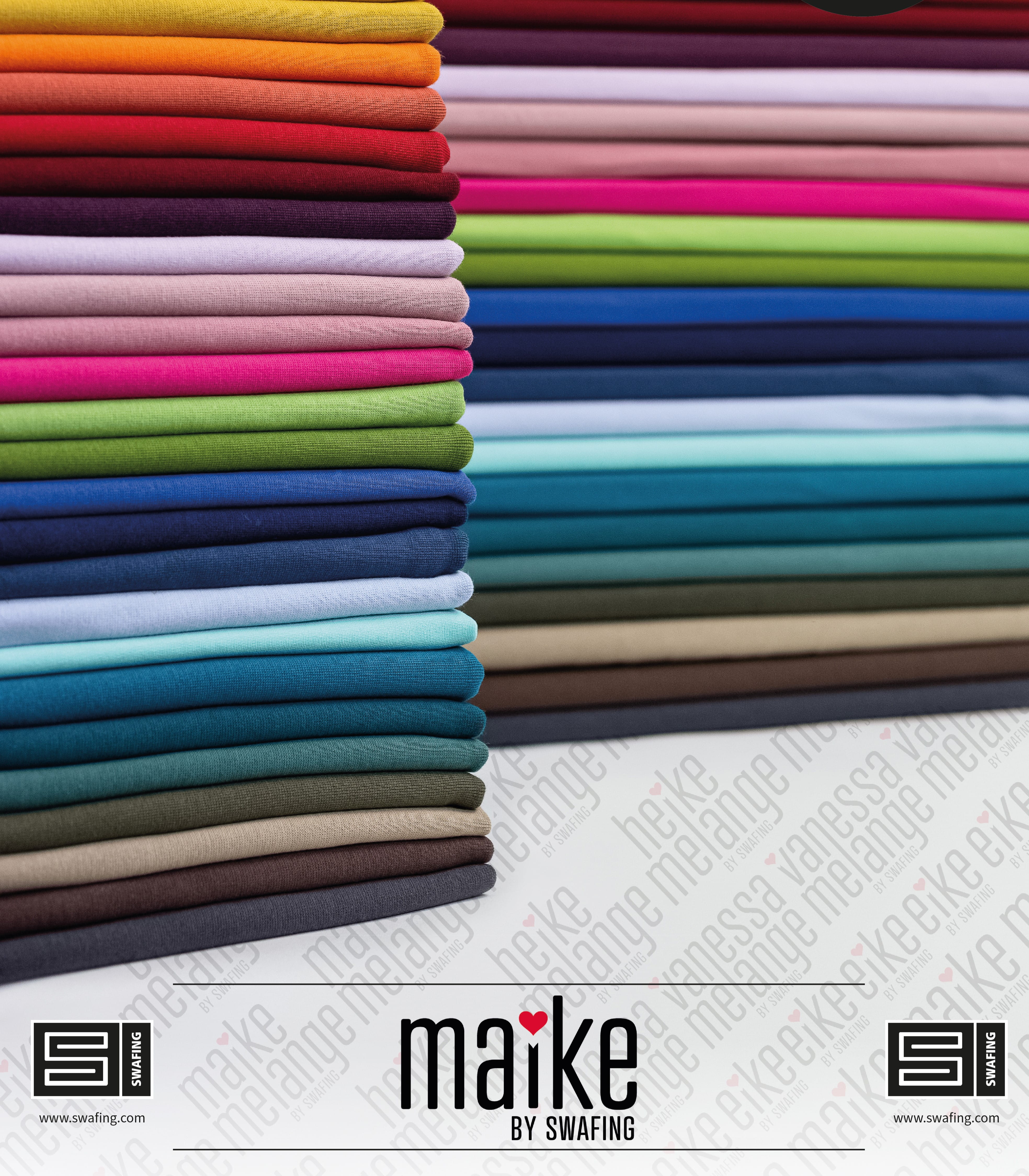 Sommersweat French Terry Maike Swafing uni