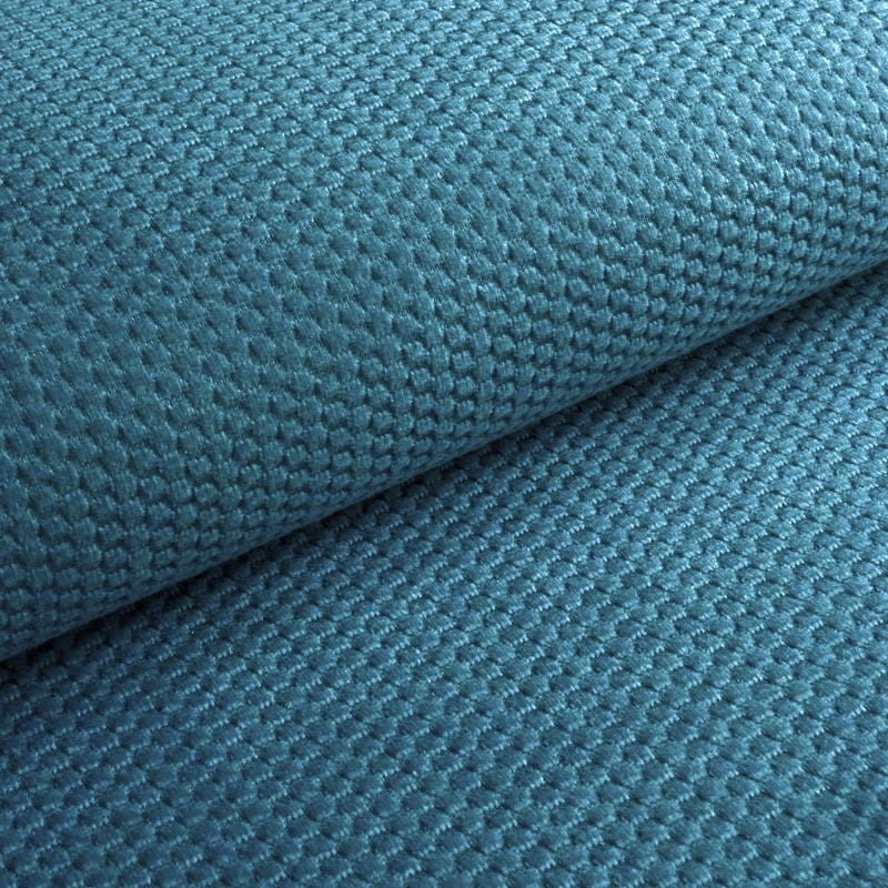 Deko Samt mit feiner Struktur - dark dusty aqua (009) 