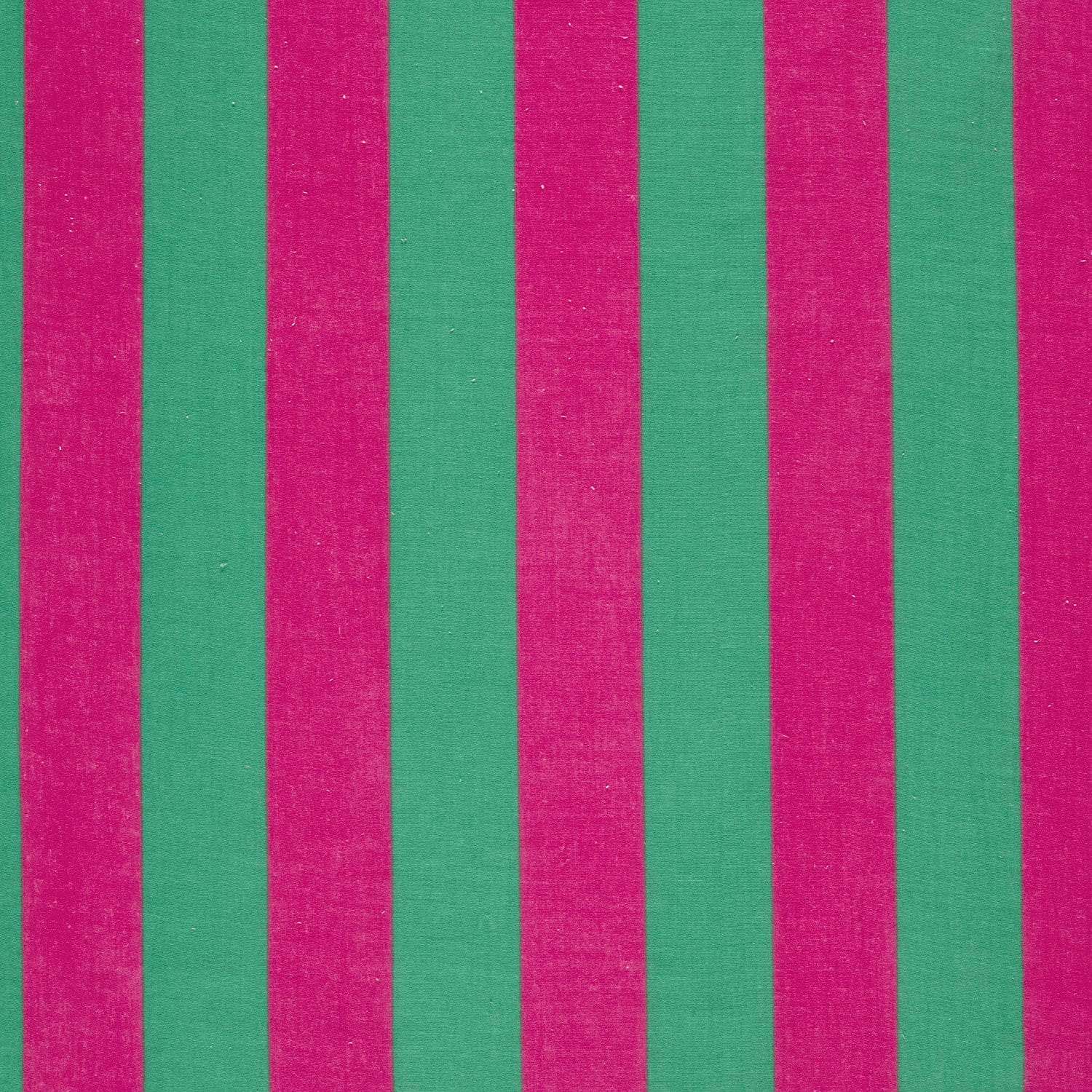 Baumwolle Double Gauze/ Musselin mit Blockstreifen - grün/pink (N024)