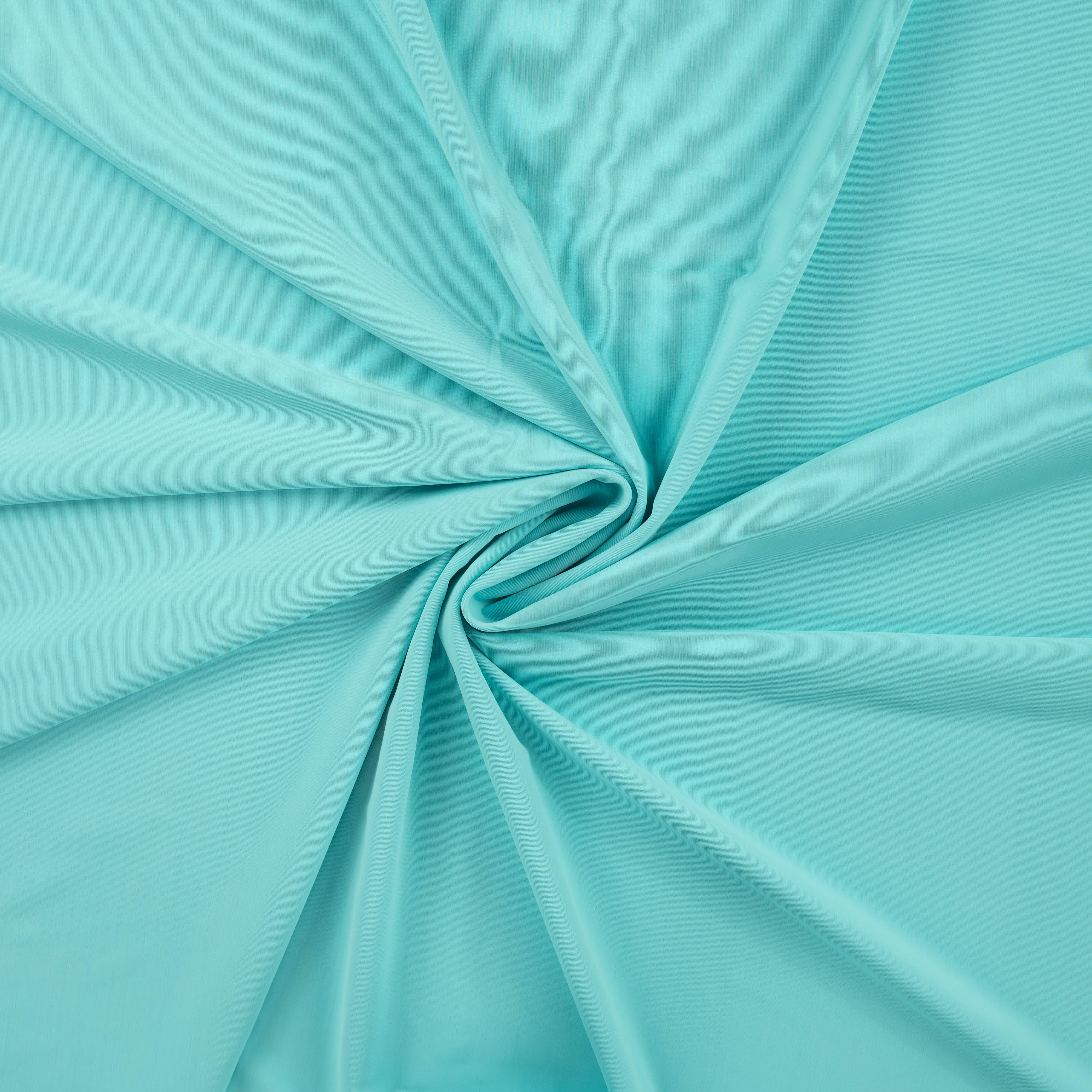 0,5m Reststück    Badestoff UPF50 uni turquoise